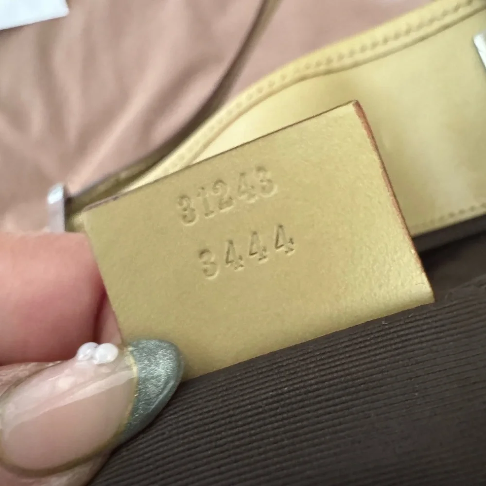 Gucci Brown and Tan Monogram Tote - Picture 3 of 5